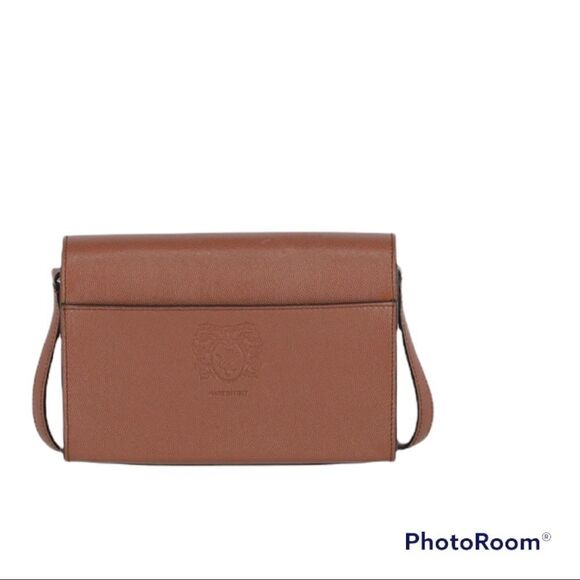 Bruno Magli Block M leather crossbody bag NWOT - Picture 2 of 3